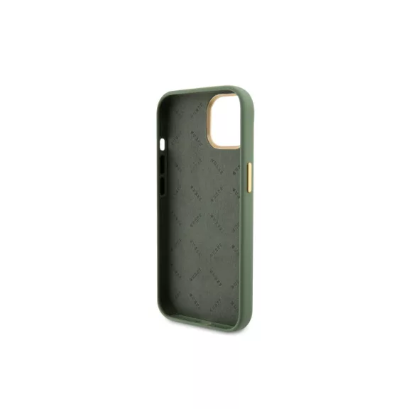 Guess 4G strass - iPhone 15 tok - khaki zöld