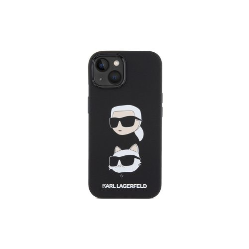 Karl Lagerfeld Silicone KC - iPhone 15 tok - Fekete