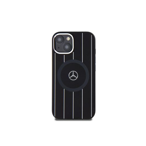 Mercedes MagSafe Stripes Pattern - iPhone 15 tok - Fekete