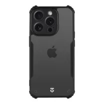   Tactical Quantum stealth - iPhone 15 Pro tok - fekete/átlátszó