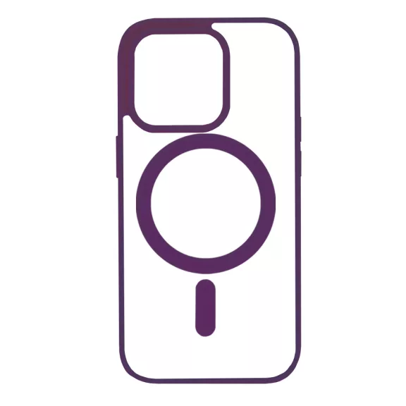 Techsuit MagSafe pro - iPhone 15 Pro tok - lila