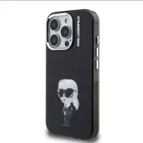 Karl Lagerfeld Aquarelle Karl - iPhone 15 Pro tok - Fekete