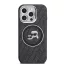 Karl Lagerfeld K&CH Heads MagSafe - iPhone 15 Pro tok - Fekete