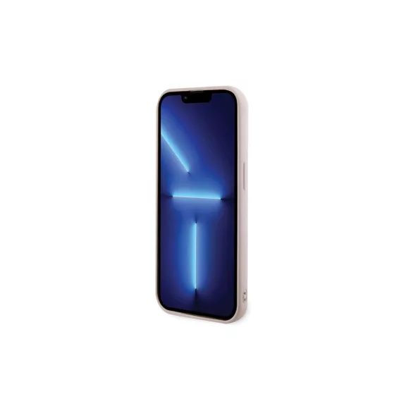 Karl Lagerfeld Karl logo - iPhone 15 Pro tok - rózsaszín 