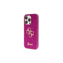 Guess glitter script big 4g - iPhone 15 Pro tok - lila