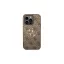 Guess 4G big metal logo - iPhone 15 Pro tok - barna 