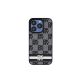 DKNY Checkered Mono Pattern MagSafe - iPhone 15 tok - Fekete