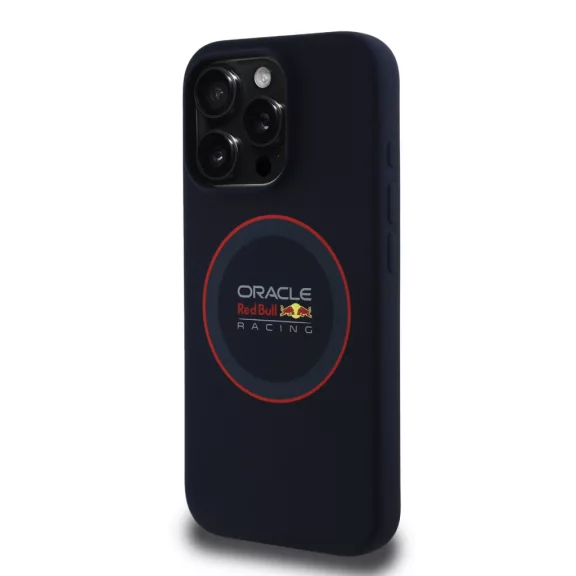 Red Bull Silicone Red Ring MagSafe - iPhone 15 Pro tok - Kék