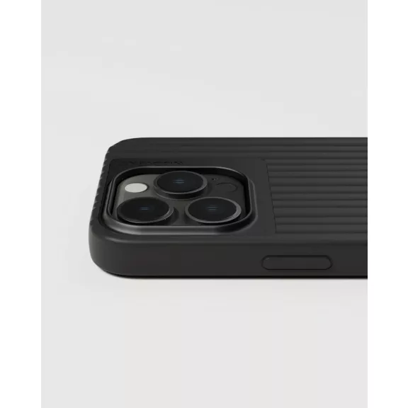 NUDIENT Bold Case - iPhone 15 Pro tok - Fekete