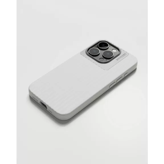 NUDIENT Bold Case - iPhone 15 Pro tok - Fehér