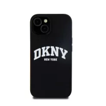   DKNY liquid silicone arch logo MagSafe - iPhone 15 Plus tok - fekete