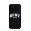 DKNY liquid silicone arch logo MagSafe - iPhone 15 Plus tok - fekete