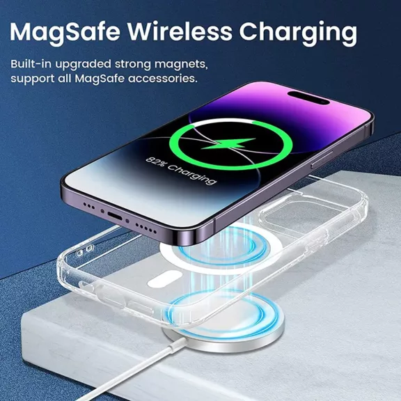 Techsuit - MagSafe Pro - iPhone 15 Plus tok - átlátszó
