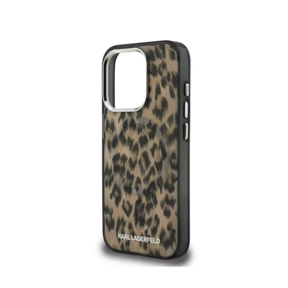 Karl Lagerfeld Leopard MagSafe - iPhone 15 Pro Max tok - Barna