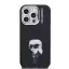 Karl Lagerfeld Aquarelle Karl - iPhone 15 Pro Max tok - Fekete