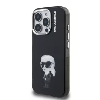   Karl Lagerfeld Aquarelle Karl - iPhone 15 Pro Max tok - Fekete