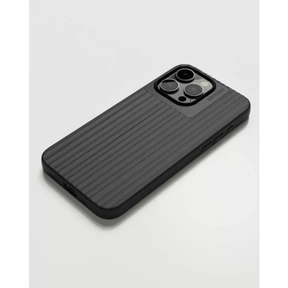 NUDIENT Bold Case - iPhone 15 Pro Max tok - Fekete