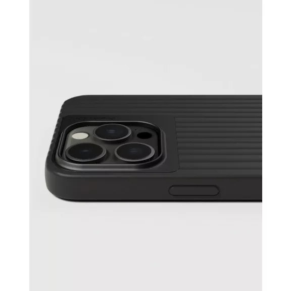 NUDIENT Bold Case - iPhone 15 Pro Max tok - Fekete