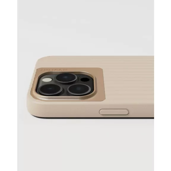 NUDIENT Bold Case - iPhone 15 Pro Max tok - Bézs