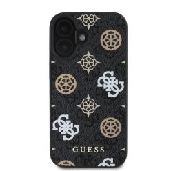 Guess 4G peony MagSafe - iPhone 16 tok - fekete