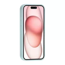   TUNIQ premium liquid szilikon - iPhone 16 tok - világos zöld