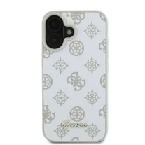 Guess peony script logo MagSafe - iPhone 16 tok - fehér