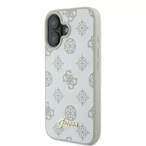 Guess peony script logo MagSafe - iPhone 16 tok - fehér