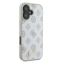 Guess peony script logo MagSafe - iPhone 16 tok - fehér