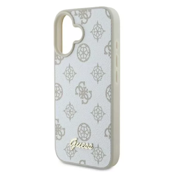 Guess peony script logo MagSafe - iPhone 16 tok - fehér