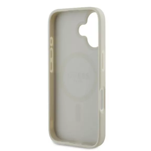 Guess peony script logo MagSafe - iPhone 16 tok - fehér