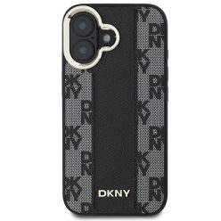 DKNY checkered pattern MagSafe - iPhone 16 tok - fekete