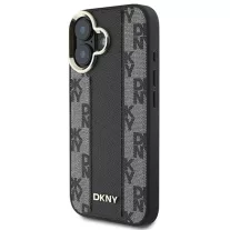 DKNY checkered pattern MagSafe - iPhone 16 tok - fekete