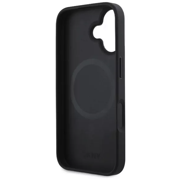 DKNY checkered pattern MagSafe - iPhone 16 tok - fekete