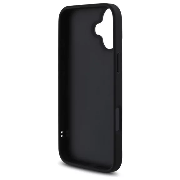 Guess Quilted - iPhone 16 tok - fekete