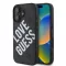 Guess leather 4G big love logo MagSafe - iPhone 16 tok - fekete
