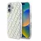 Karl Lagerfeld electroplated repeated logo - iPhone 16 tok - arany 