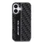 AMG Carbon Pattern - iPhone 16 tok - Fekete