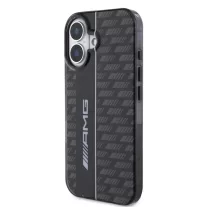 AMG Carbon Pattern - iPhone 16 tok - Fekete