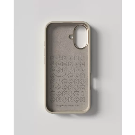 NUDIENT Bold Case - iPhone 16 tok - Bézs