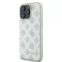 Guess peony script logo MagSafe - iPhone 16 Pro tok - fehér