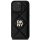 DKNY Quilted Stack Logo - iPhone 16 Pro tok - Fekete