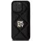 DKNY Quilted stack logo - iPhone 16 Pro tok - fekete