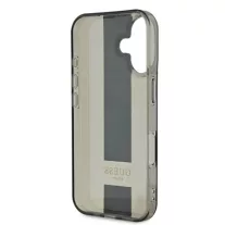 Guess middle 4G stripe - iPhone 16 Pro tok - fekete
