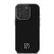 DKNY leather stack logo Magsafe - iPhone 16 Pro tok - fekete