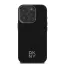 DKNY leather stack logo Magsafe - iPhone 16 Pro tok - fekete