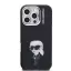 Karl Lagerfeld Aquarelle Karl - iPhone 16 Pro tok - Fekete