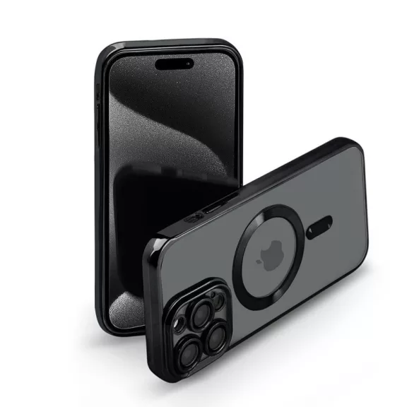 Magshine Magsafe - iPhone 16 Pro tok - Fekete