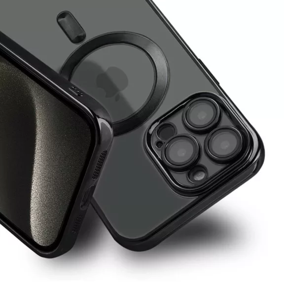 Magshine Magsafe - iPhone 16 Pro tok - Fekete
