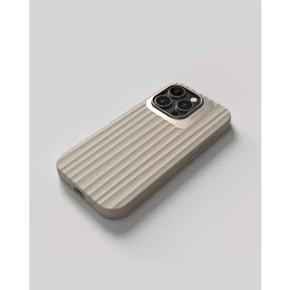 NUDIENT Bold Case - iPhone 16 Pro tok - Bézs
