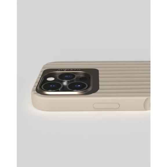 NUDIENT Bold Case - iPhone 16 Pro tok - Bézs